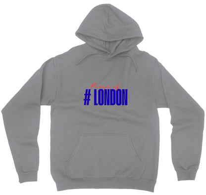 London Theme Hoodie, Stylish British Streetwear Fashion, Comfortable Casual Wear, Iconic London Landmarks Design, Unique Gift Idea